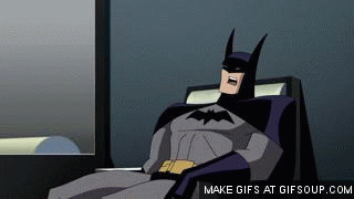 Batman descansando