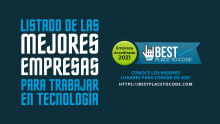 Lista de las mejores empresas para trabajar en tecnología 2021