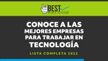 Listado de mejores empresas para trabajar en TI